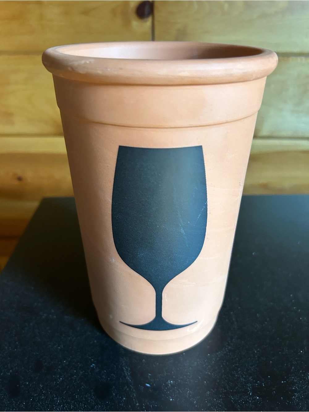 TAG Terracotta Chalkboard Wine 🍷Holder